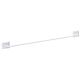 Towel Bar White 24in Decko 48170