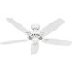 White Ceiling Fan 52In 53240