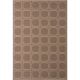 101 40850 58 5X8 MOSAIC BRN RUG