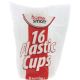 HS-00205 16PC 16OZ PLASTIC CUP