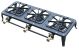 Cast Iron Gas 3 Burner W/Stand GB-03