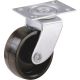 1-5/8In L/Duty Plastic Swivel Plate Caster 4PK