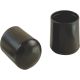 3/4IN BLACK VINYL LEG TIP