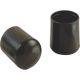 7/8IN BLACK VINYL LEG TIP