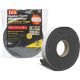 Rubber Foam Weather Seal 1-1/4x7/16inx10FT Black Tape