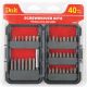 40PC DRIVER BIT SET