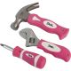 0795 3PC PINK STUBBY TOOL SET