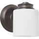 Crawford 1-Bulb Oil Rubbed Bronze Wall Light