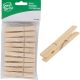 20PC WOODEN CLOTHES PINS