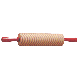 420 CORRUGATED ROLLING PIN