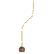 36IN WOOD-BALL PULL CHAIN