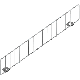 3X11 WIRE SHELF DIVIDER