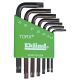 7PC SHORT TORX HEX KEY