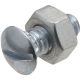 12PK RIBBED NUTS - BOLTS