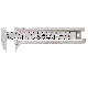 Pocket Caliper 3in Cen 132ME