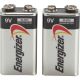 ENERGIZER 2PK 9V2 ALKALINE BATTERY