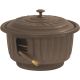 TAUPE HOSE REEL POT