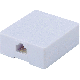 RJ45 WHITE SURFACE JACK TPH553R