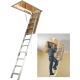 8-10FT UNIV ALUM ATTIC LADDER 375LBS