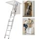 Werner Universal 7FT to 9FT Aluminum Attic Ladder