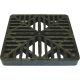 9X9 BLACK BASIN GRATE