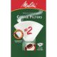 WHITE #2 COFFEE FILTER