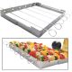  S/Steel Kebab Grill Rack C/W Skewers Set