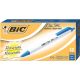 12PK MED BLUE RETRCT PEN