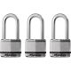  2 In. Keyed Alike Padlock 3PK