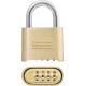 2IN BRASS WORD PADLOCK