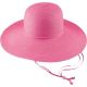 42D4P-EA-DB-6 PINK STRAW HAT