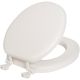 WHITE SOFT ROUND SEAT