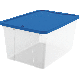 3264CLBL.06 64QT CLEAR STORAGE TOTE