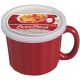 04407 18OZ RED SOUP CROCK