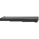 36IN BLACK FLOATING SHELF