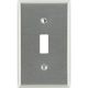 SS 1-TOGGLE WALL PLATE