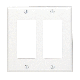 WHT 2-GFI WALL PLATE