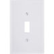 WHT 1-TOGGLE WALL PLATE