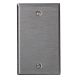 SS BLANK WALL PLATE