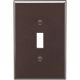 BRN 1-TOGGLE WALL PLATE