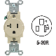 R51-T5020-0IS 20A IV TAMPR SGL OUTLET