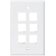 6-PORT WALL PLATE