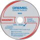 3PK Masonry Cut off wheel Dremel SM520C