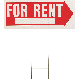 SIGN FOR RENT