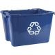 14GAL BLUE RECYCLING BOX