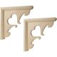 2PK HEART CORBEL