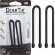 BLK 6IN 2PK TWIST TIE