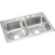 8IN SS DOUBLE-BOWL SINK NLB33224