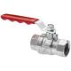 1/2in CP Brass Ball Valve PB100 Pegler 270001