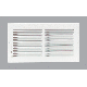 12X6 WH BSBOARD REGISTER